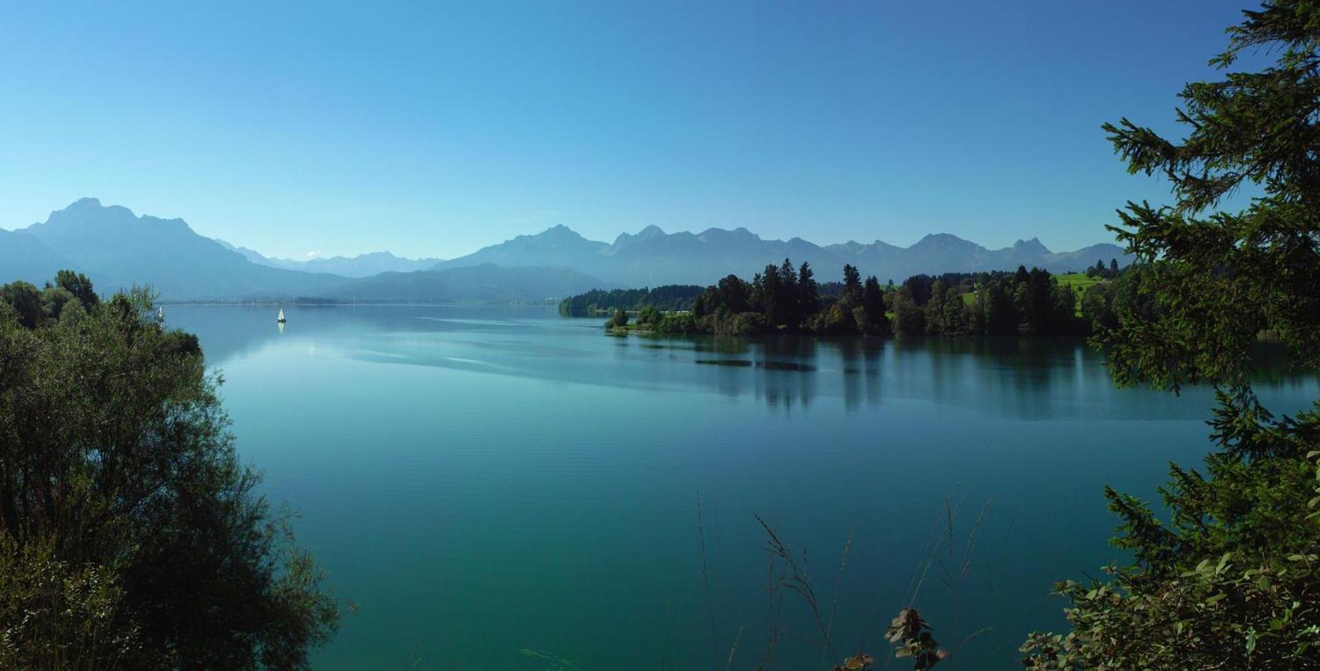 Ferienwohnung Landhaus Helga Unterm Schloss Schwangau Exteriér fotografie