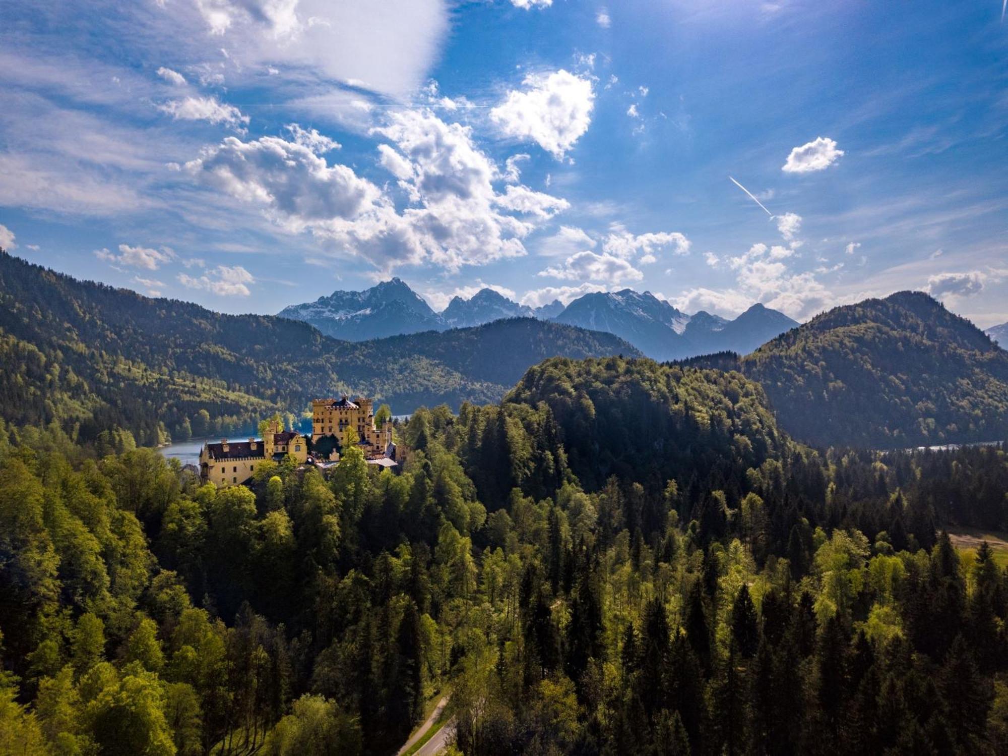 Ferienwohnung Landhaus Helga Unterm Schloss Schwangau Exteriér fotografie